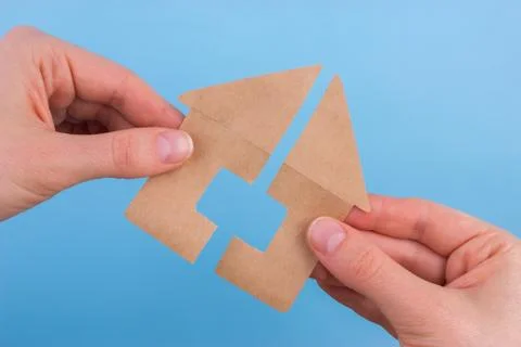 Property division concept Stock Photos