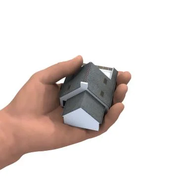 Property in hand Stock Illustration