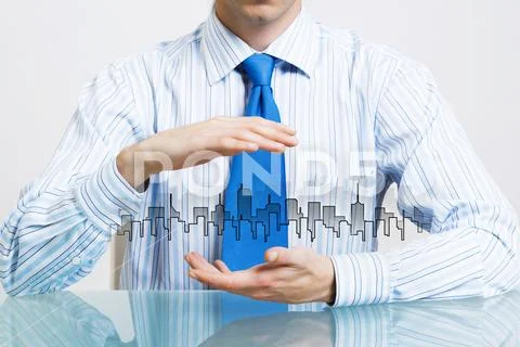 Property insurance and security Stock Photos