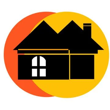 Property logo design Иллюстрация