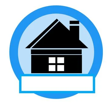 Property logo design Иллюстрация