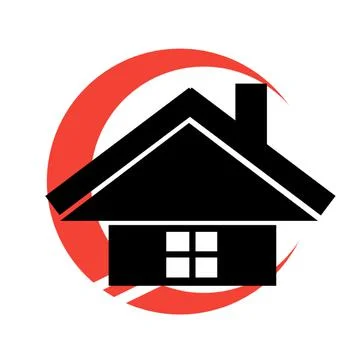 Property logo design Иллюстрация