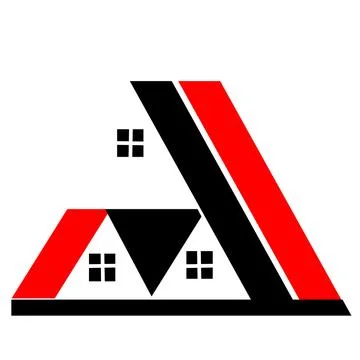 Property logo design Иллюстрация