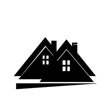 Property logo design Иллюстрация