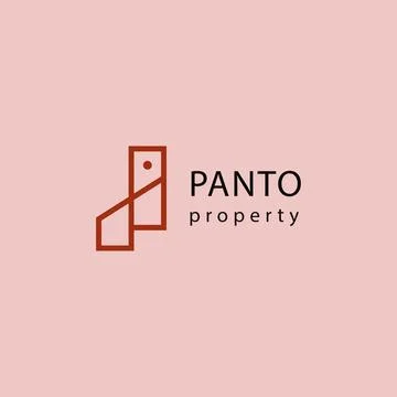Property logo design Stock Illustration