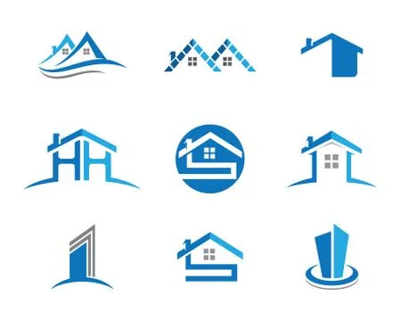 Property Logo Template Stock Illustration