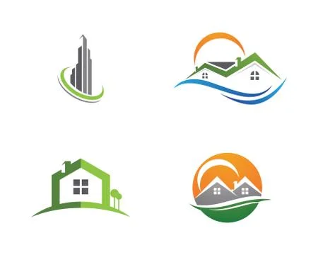 Property Logo Template Stock Illustration