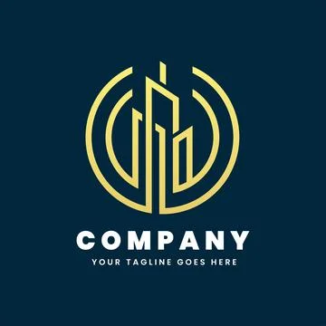 Property logo template Stock Illustration