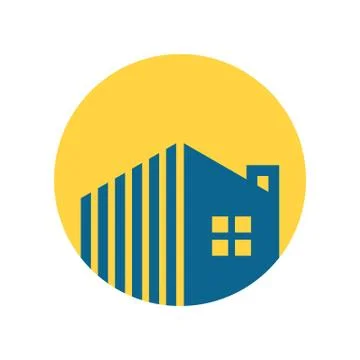 Property Management Circular Logo Stock Illustration