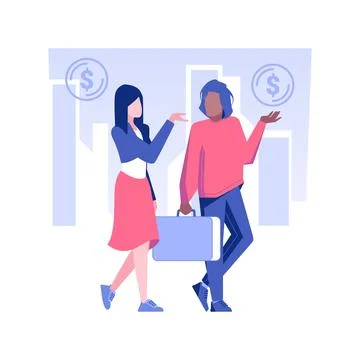Property management isolated concept vector illustration. Ilustración de archivo