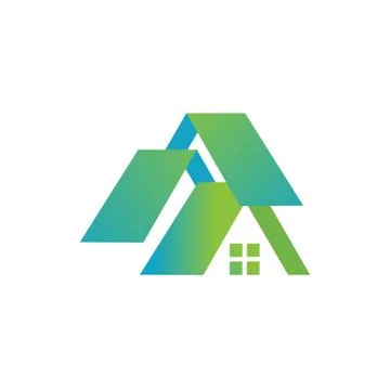 Property management logo design vector illustrations Stock Illustration