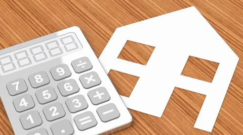 The property market Stock Footage 35252854
