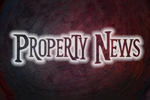 Property news concept Stock Illustration