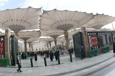 Prophet's Mosque Stock Photos