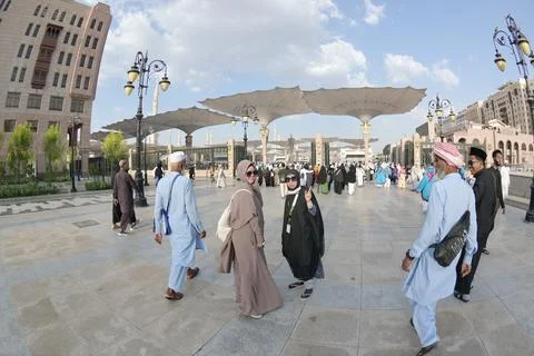 Prophet's Mosque Stock Photos