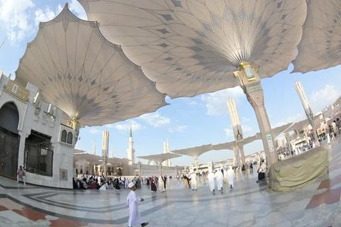 Prophet's Mosque Stock Photos