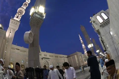 Prophet's Mosque Stock Photos