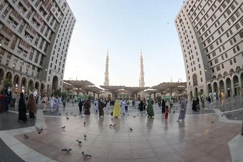 Prophet's Mosque Stock Photos