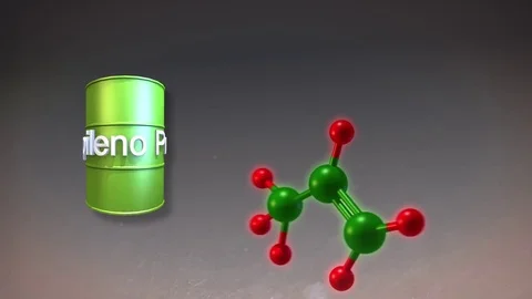 Propileno concept Video stock 83717724