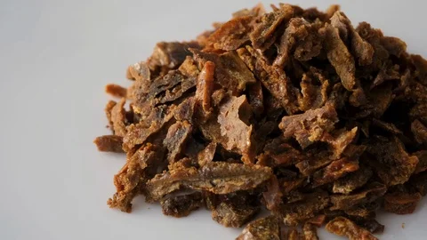 Propolis granules. Bee products. Apitherapy. Apiculture. Propolis is a bee glue Stock Footage 122126467