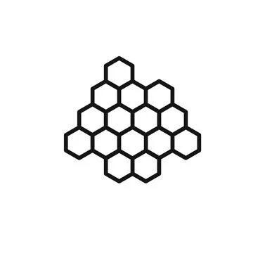 Propolis icon logo sign vector outline Illustrazione stock