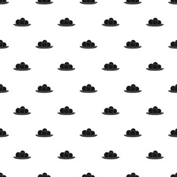 Propolis sphere pattern seamless vector Illustrazione stock