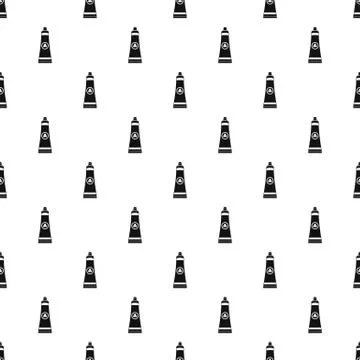 Propolis toothpaste pattern seamless vector Stock Illustration