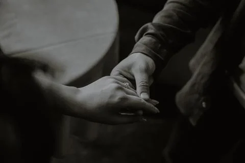 Proposal Concept with Engagement Ring. Фото