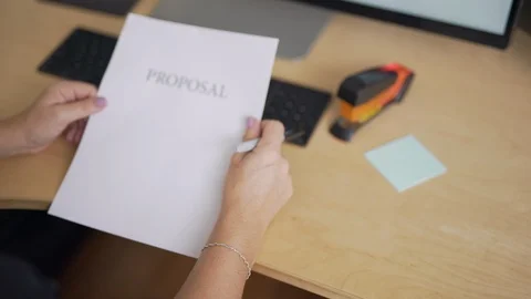 Proposal Stock Footage 114131235