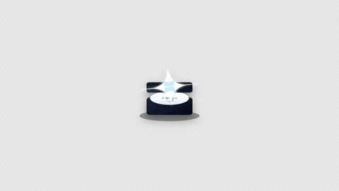 Proposal Ring Box Opening Reveal with a soft hinge creak, spotlight 4K Alpha Video stock 346357344