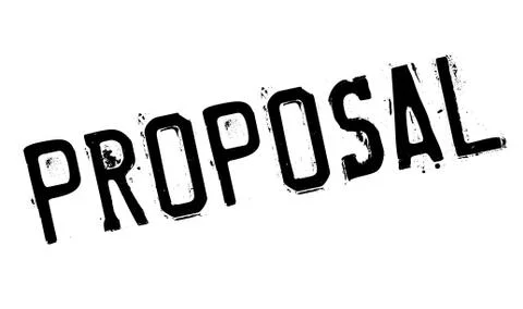 Proposal rubber stamp Stock Illustration