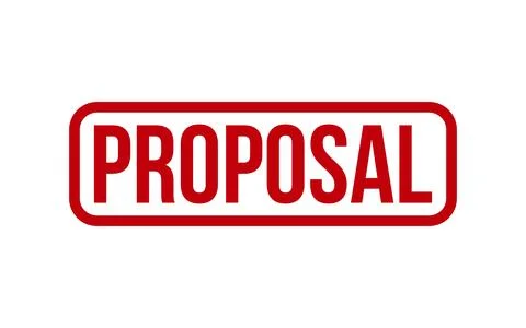 Proposal Stamp. Proposal Rubber grunge Stamp Seal Stock Illustration