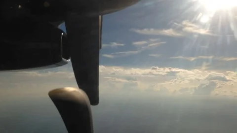 PropPlaneHyperlapse3 Stock Footage 122849962