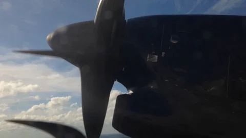 PropPlaneHyperlapse5 Stock Footage 122849960