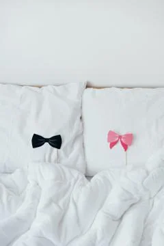 Props on pillow Stock Photos