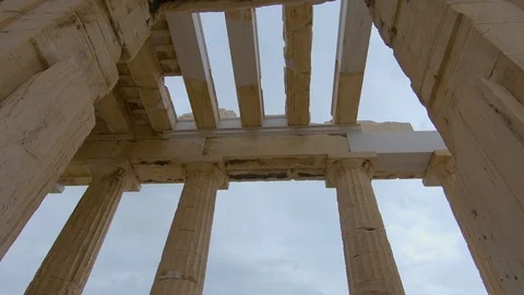 Propylaea acropolis Stockbeeldmateriaal 125957027