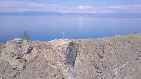 ProRes. Idol from aerial view. Stock Footage 83257377
