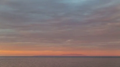 ProRes. Sunset Time Lapse Sun Rays Clouds View  Sundown. Landscape. Siberia. Stock Footage 82712310