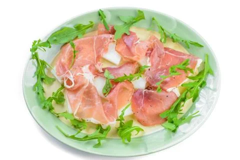 Prosciutto e Melone Stock Photos