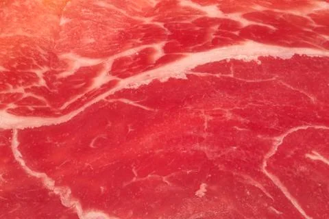 Prosciutto texture Stockfoto's