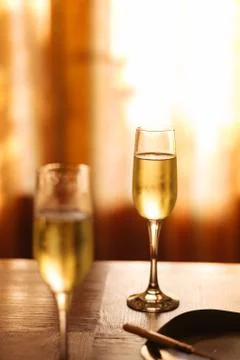Prosecco glasses Stock Photos