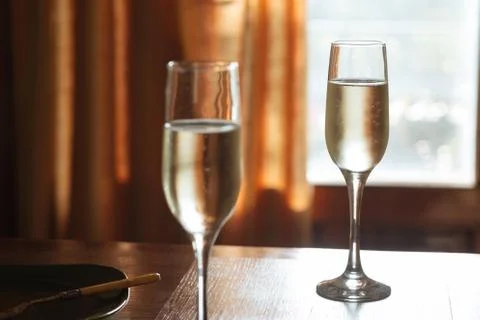 Prosecco glasses Stock Photos
