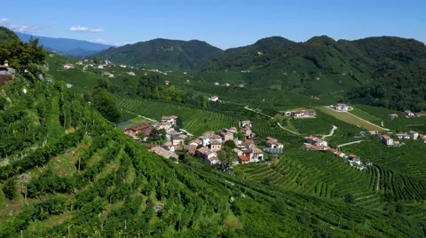 Prosecco hills - Motion view Stock Footage 66506553