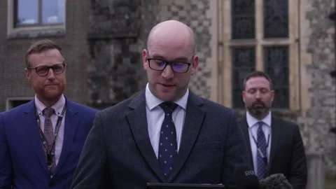 Prosecutor hails 'compelling case' against Philip Young, who pleads guilty to d Stock Footage 327480483