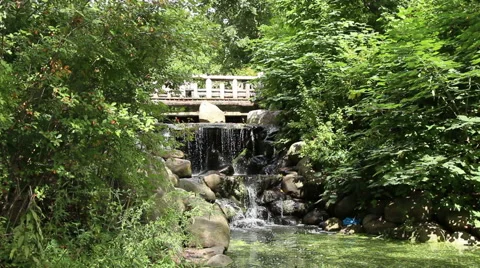 Prospect Park Binnen Falls Medium Stock Footage 46770121