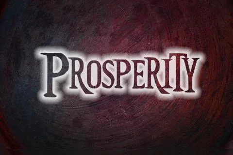 Prosperity concept Stock Illustration