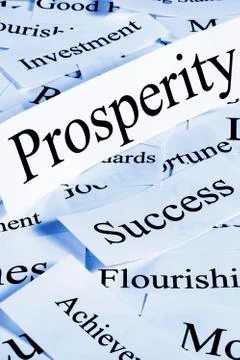 Prosperity concept Stock Photos