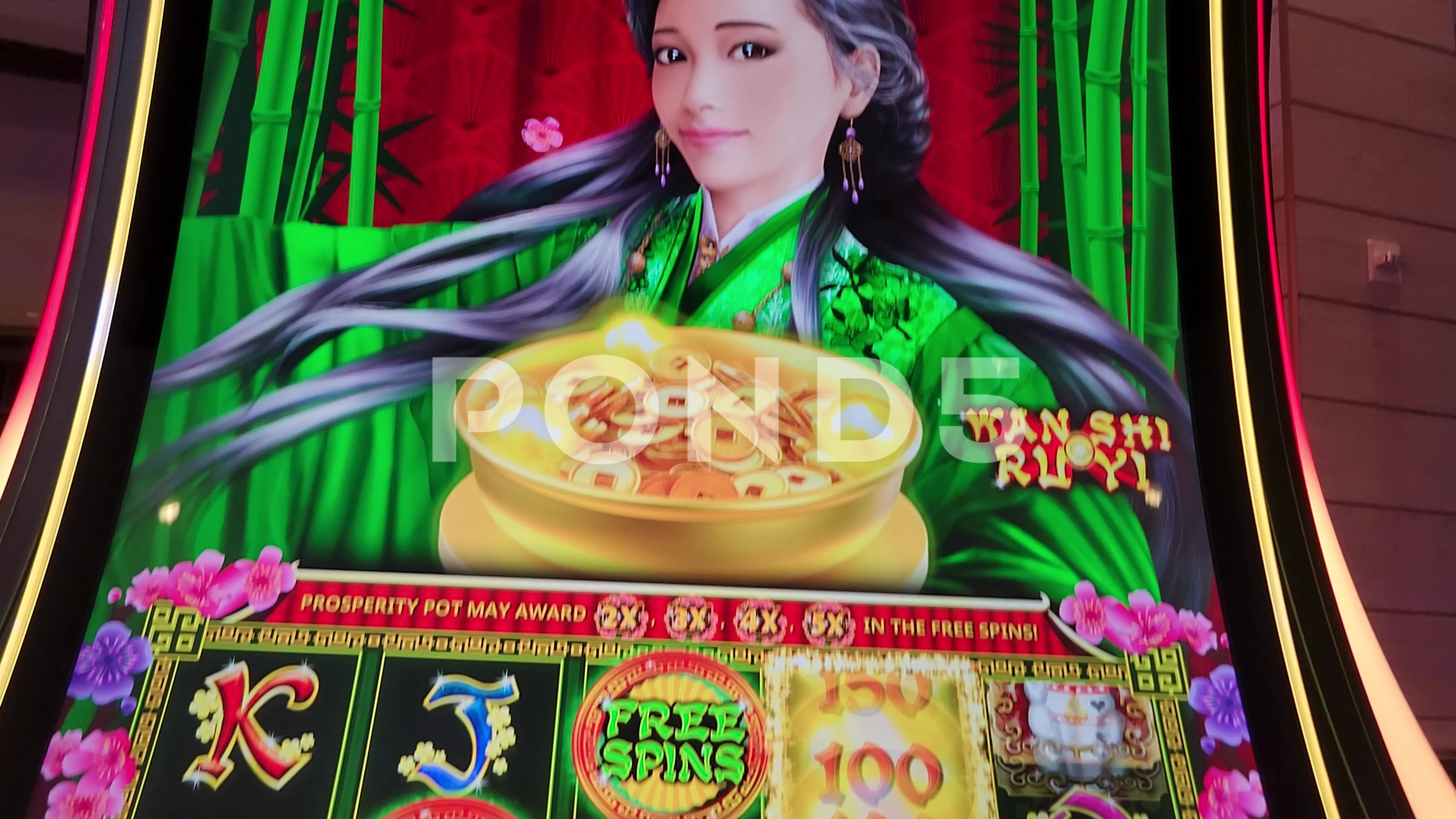 Prosperity Link Slot Machine Casino Game