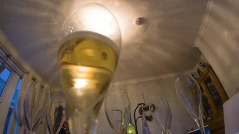 Prosseco Close Up 4k Stock Footage 100331024