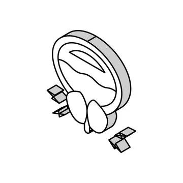 Prostate blocking urine canal isometric icon vector illustration 스톡 일러스트